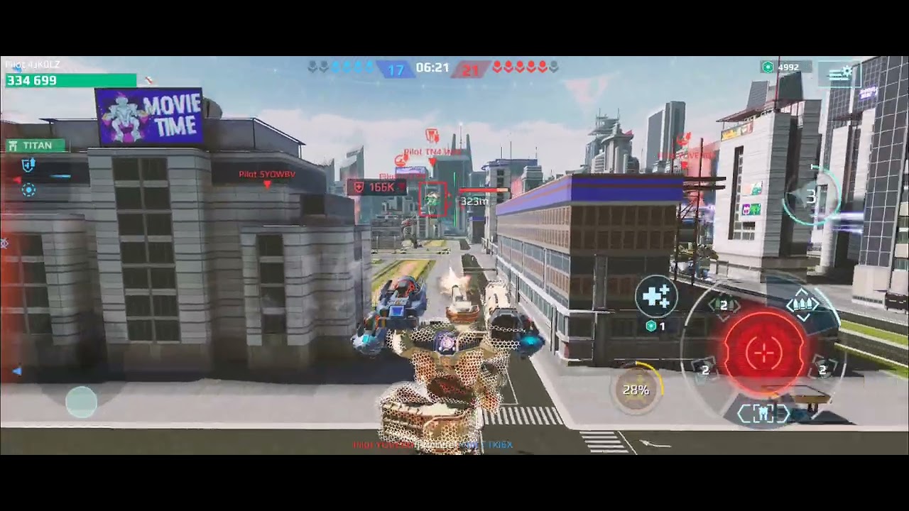 War robots test server gameplay #7