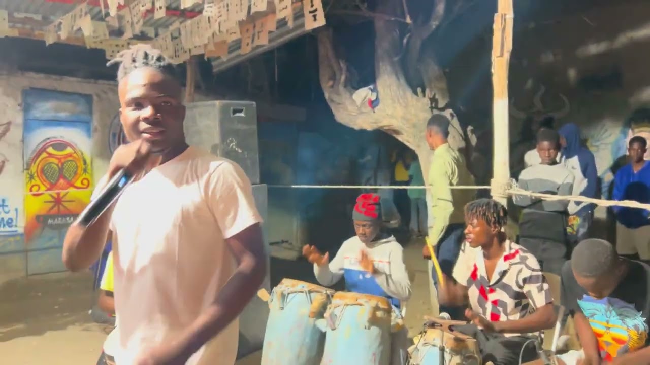 TANBOU PALE Back UP St-Marc Ti moun kap jwe la bèl vodou 