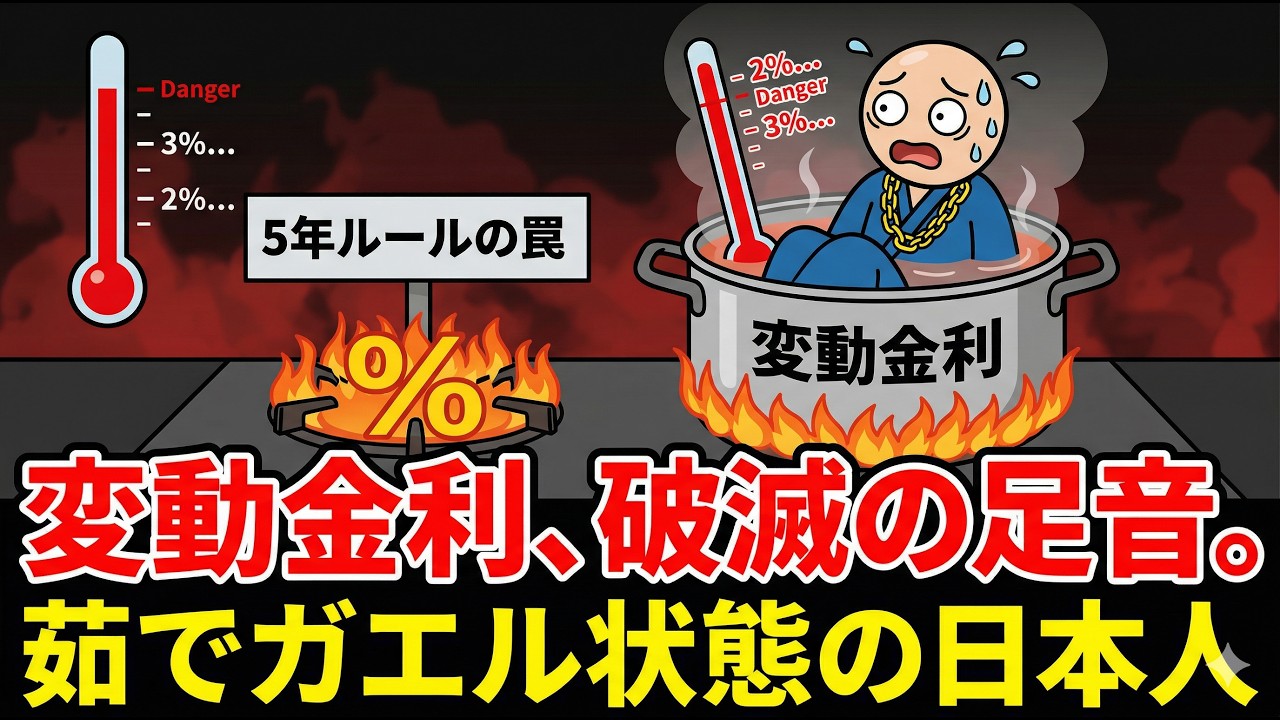 富裕層だけが知る「変動型住宅ローン」の危険水域：今すぐ試算すべき3つのシナリオ