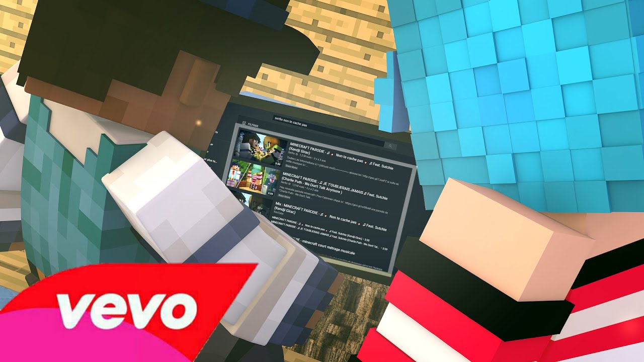 SERFIO ET SUTCHIE - minecraft court m&eacute;trage musicale