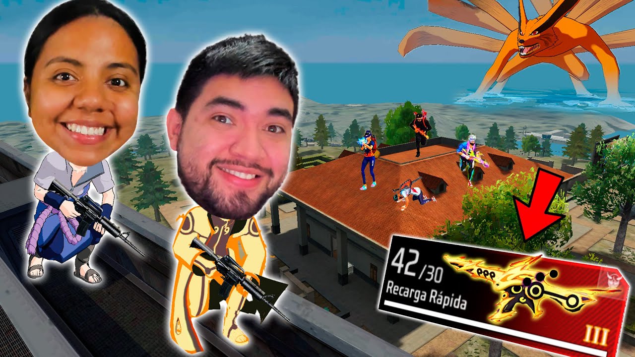 USAMOS TODO EL CAPITULO 1 DE NARUTO EN FREEFIRE 😱
