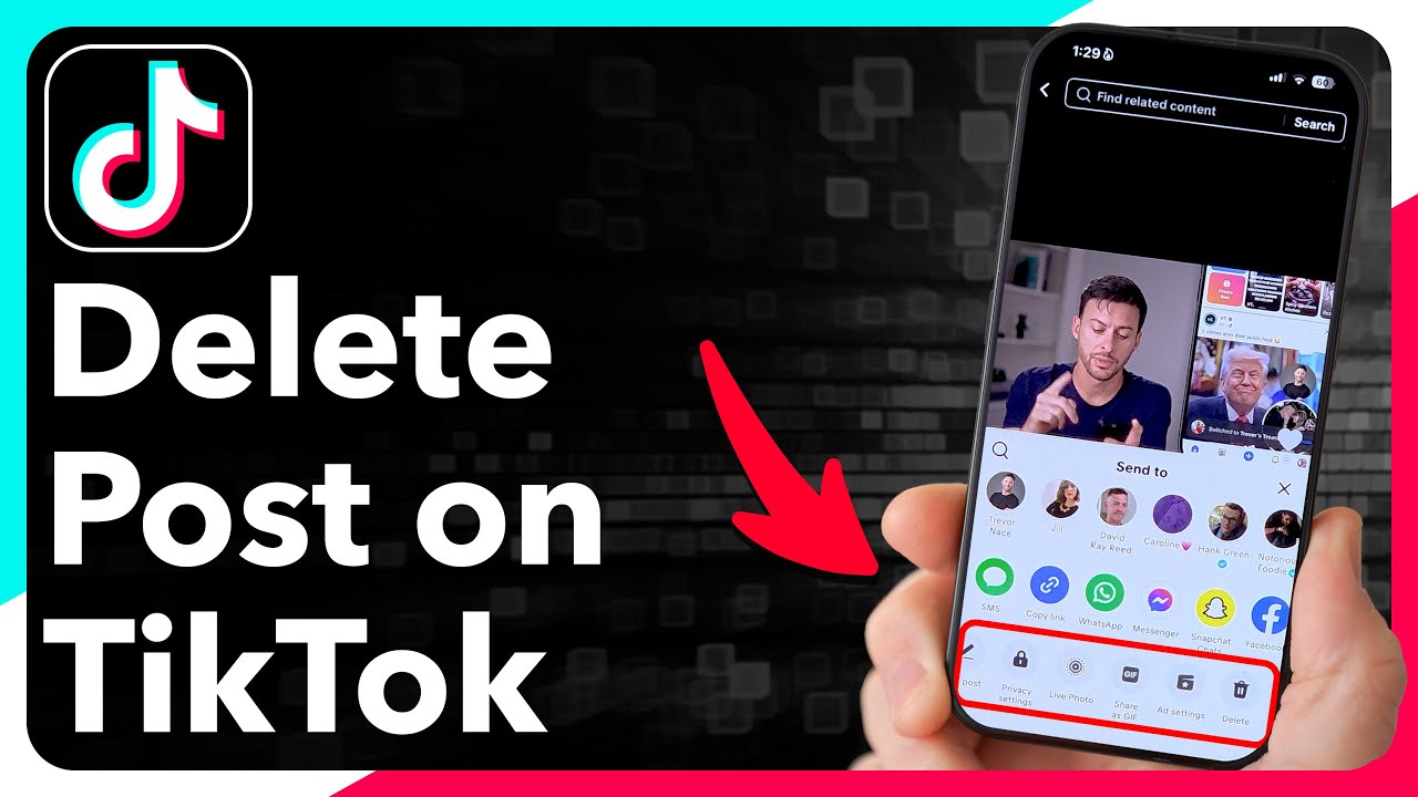 How To Delete Post On TikTok