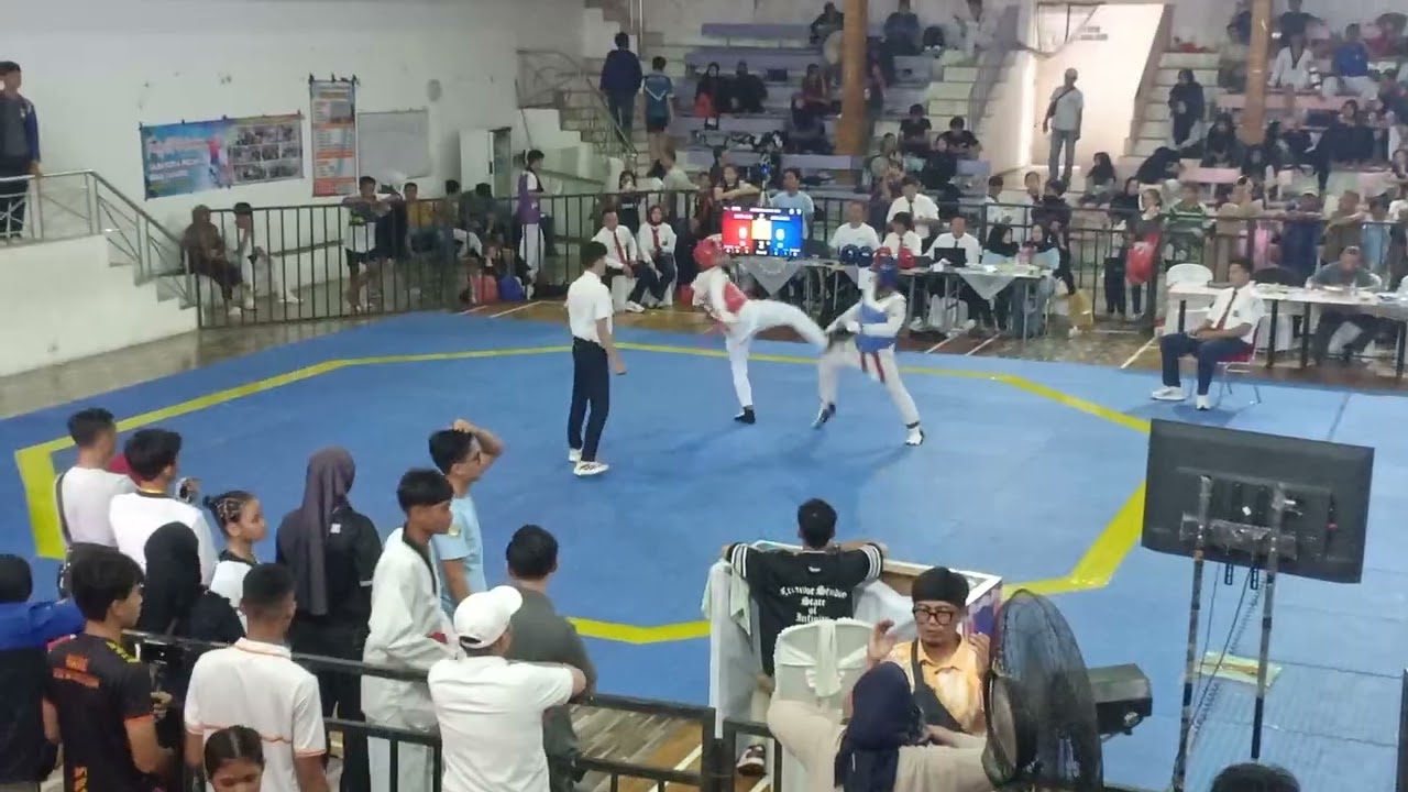 Tanding pertama BANTEN OPEN IX TAEKWONDO CHAMPIONSHIP 2026