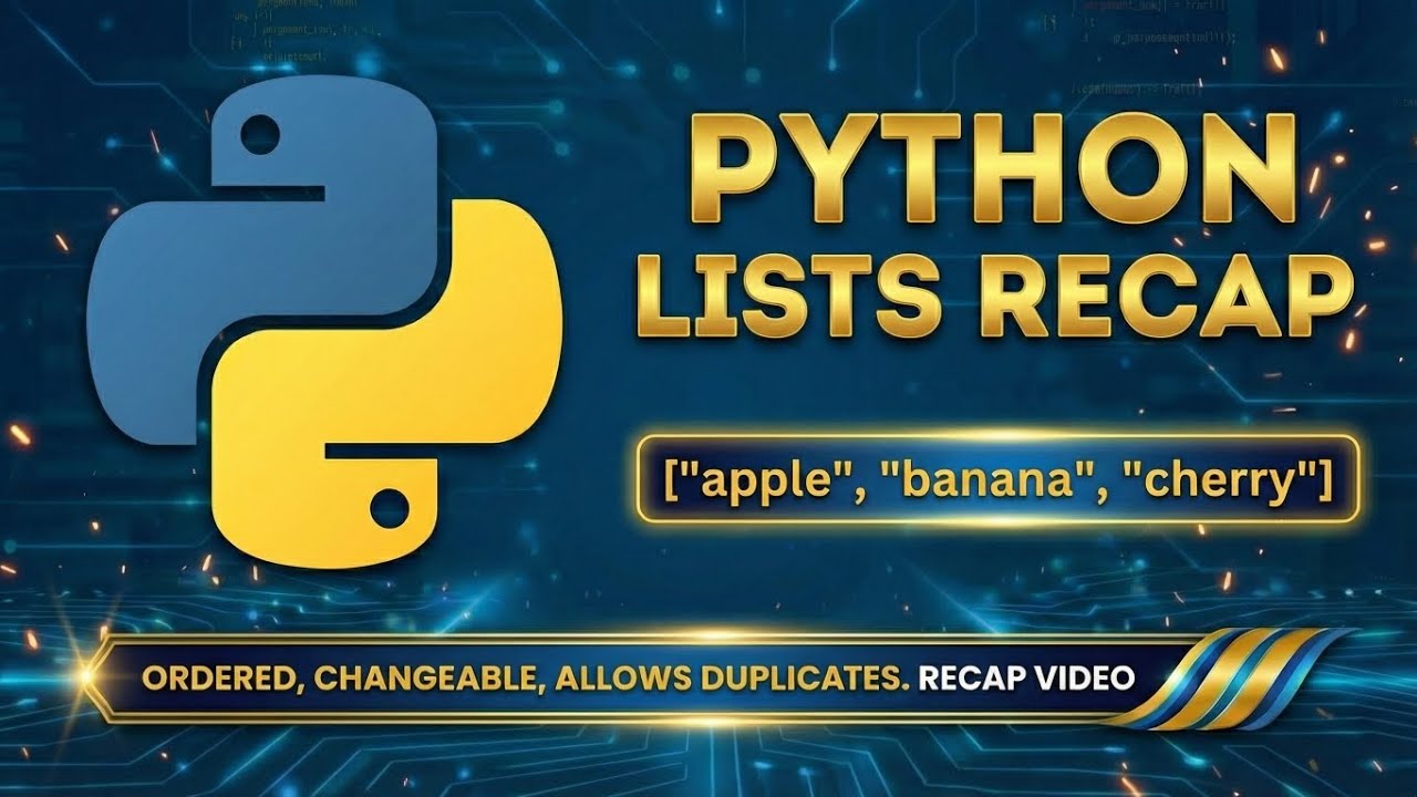 Python Lists Explained in Minutes