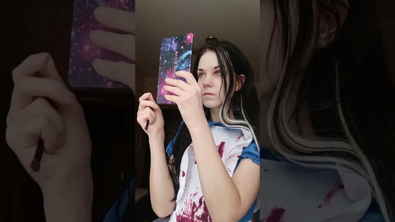 Alice Madness Returns cosplay makeup