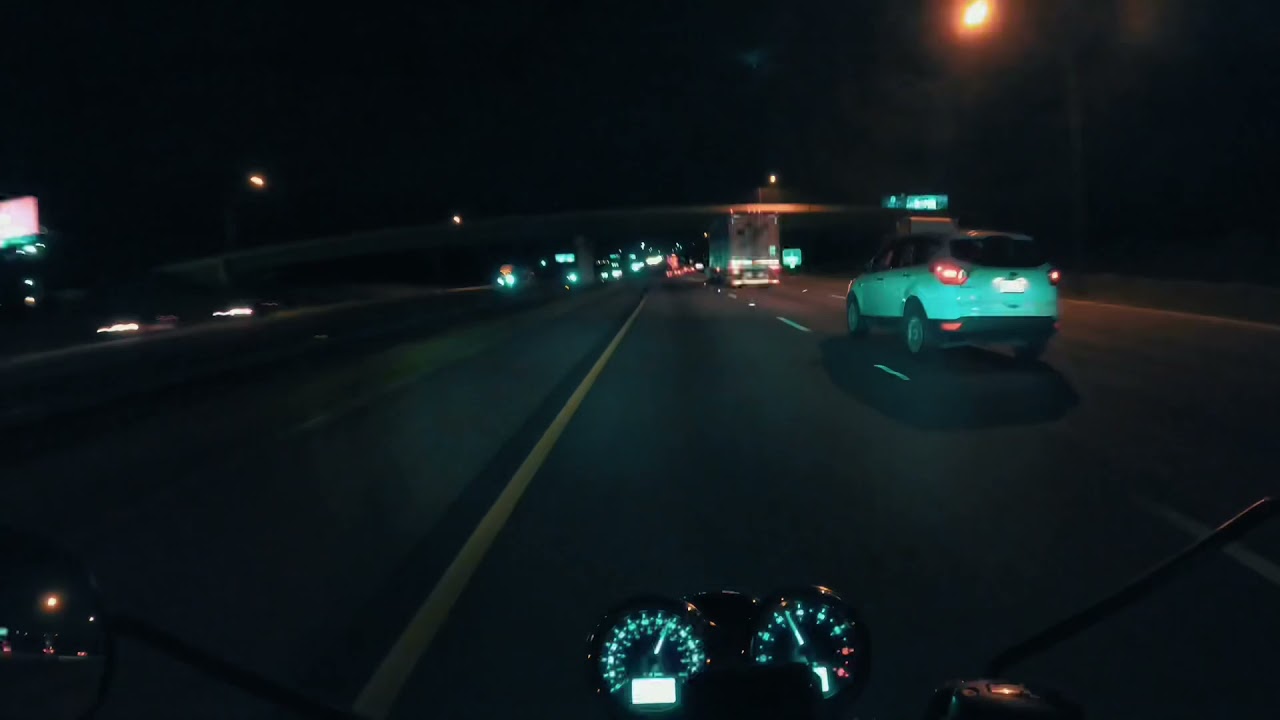 Close call on the Interstate