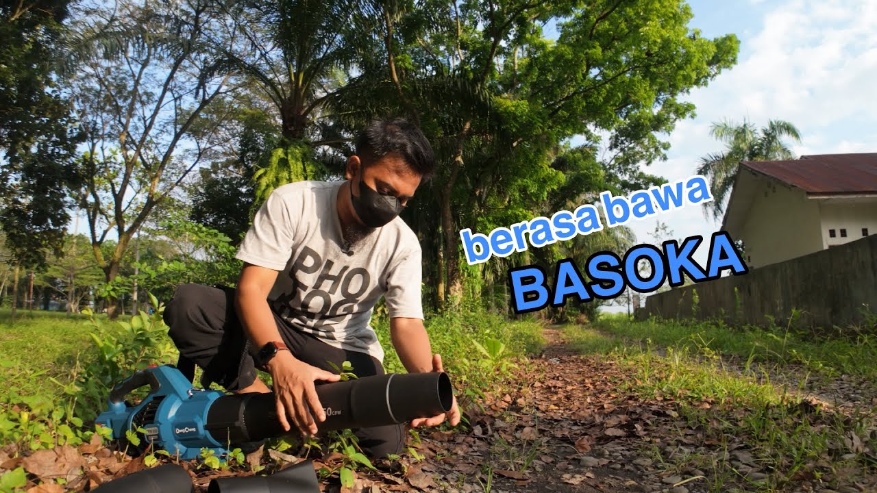 semburan super kencengg dgn fitur TURBO!! - DONGCHENG DCLB40171 H2S CORDLESS BRUSHLESS BLOWER 40V