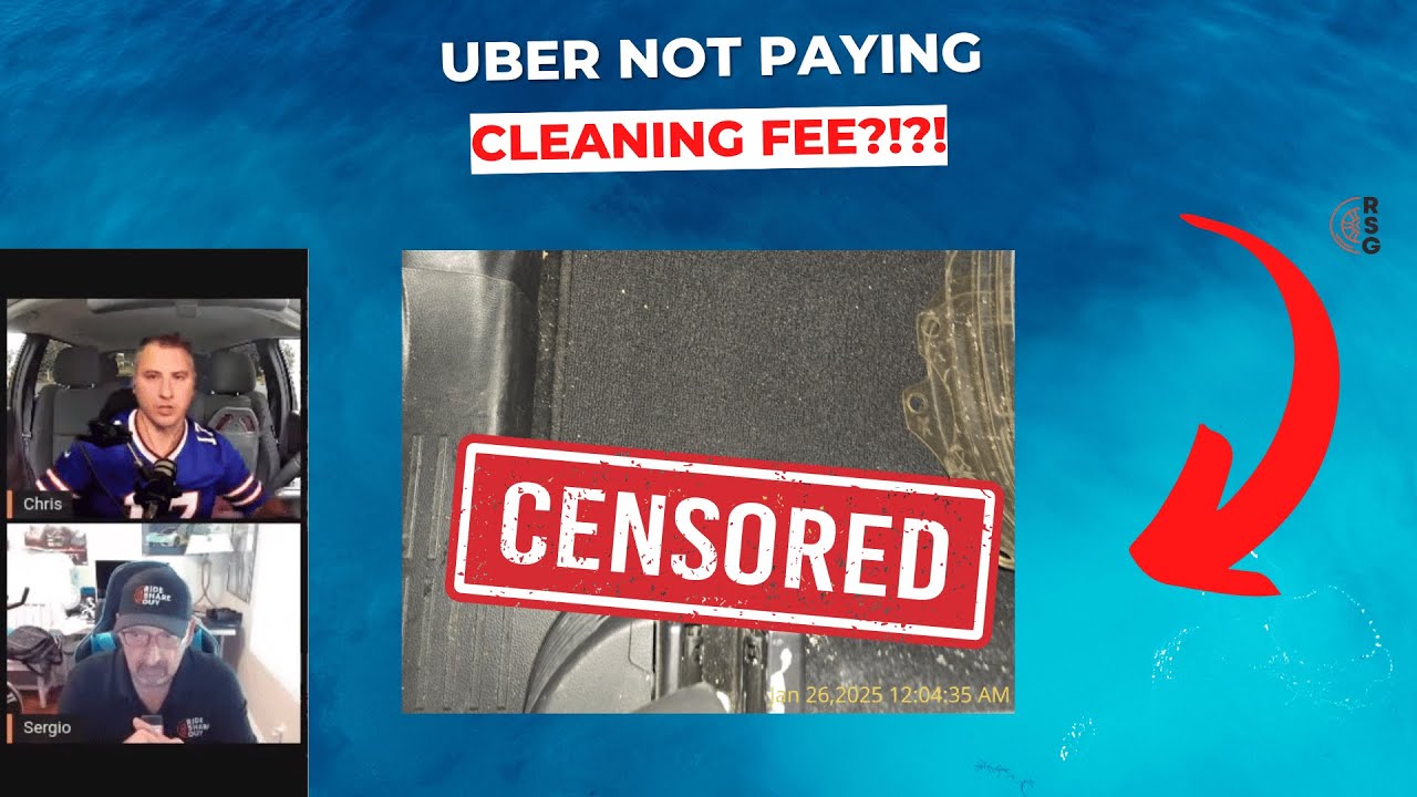 Uber's New Policy DENIES Cleaning Fee To Driver With Photos