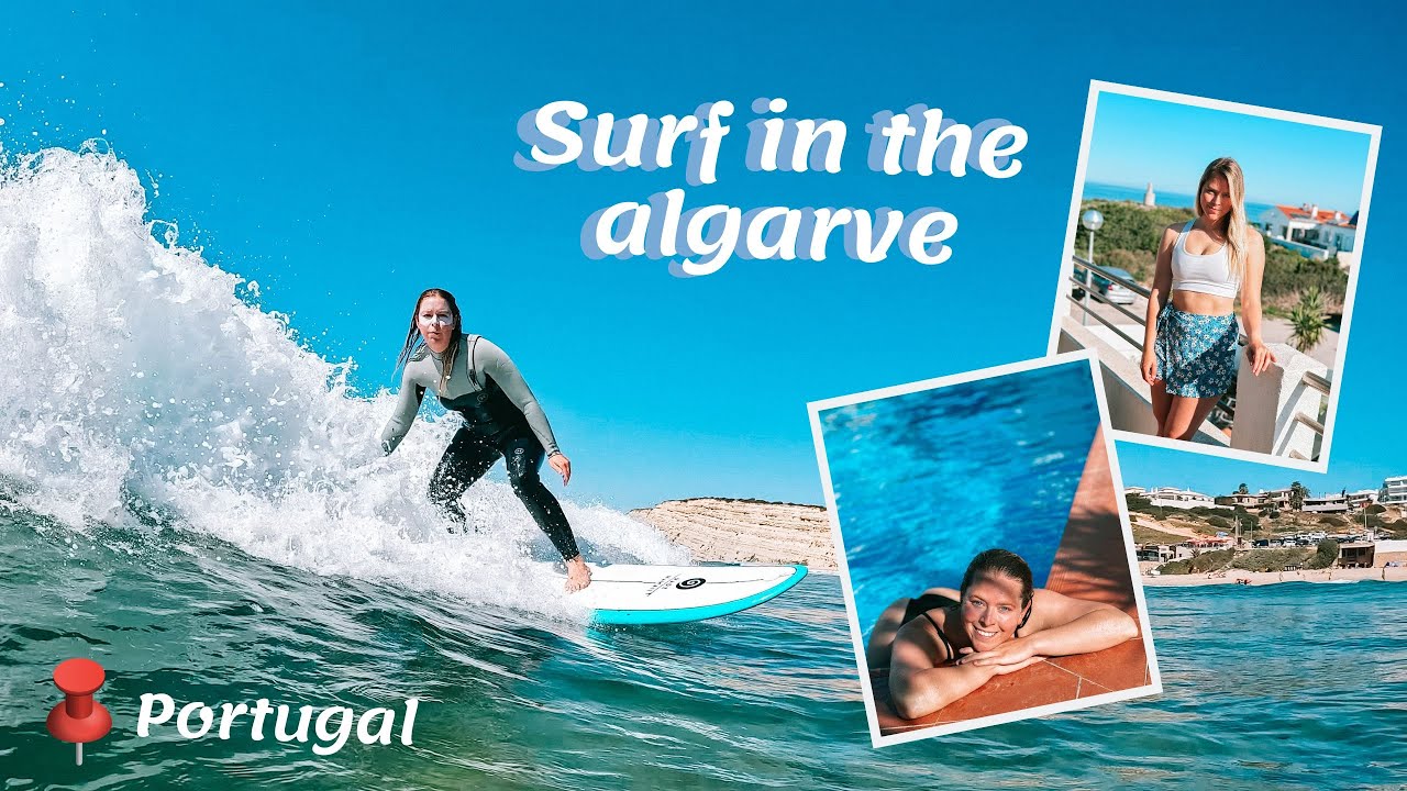 Surfing in the algarve with Surfblend! 🏄 | Monte Clerigo
