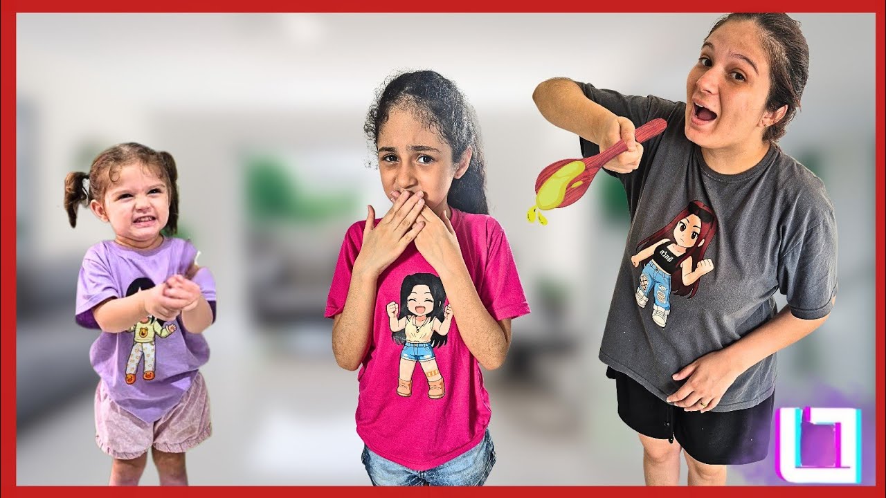 LAURA E JADE TOMARAM O REM&Eacute;DIO! 💊 #laurajuliaofc