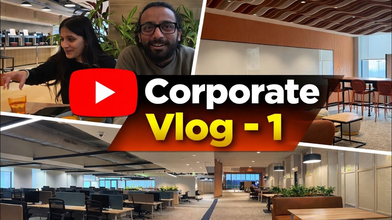 Corporate Vlog | A Realistic Day in My Life at Office | Lunch, Work & Fun Day with Colleague 