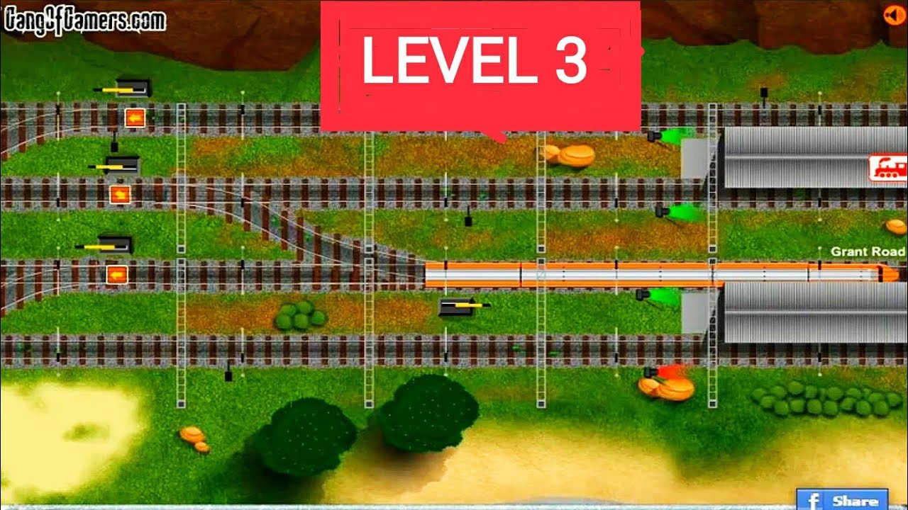Train Traffic Control Level 3 Fast Mode