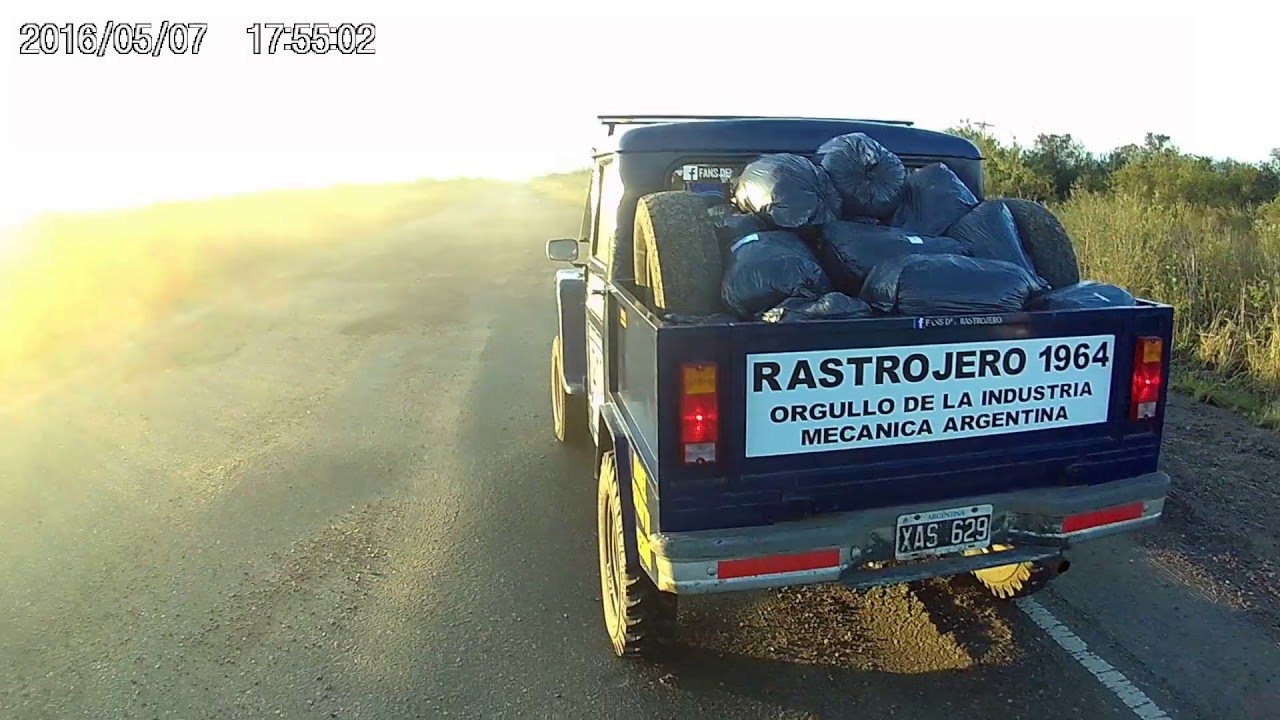 RASTROJERO Osvaldo Cabral, Mauro Ciuti agrega agua al Vengador 20160507