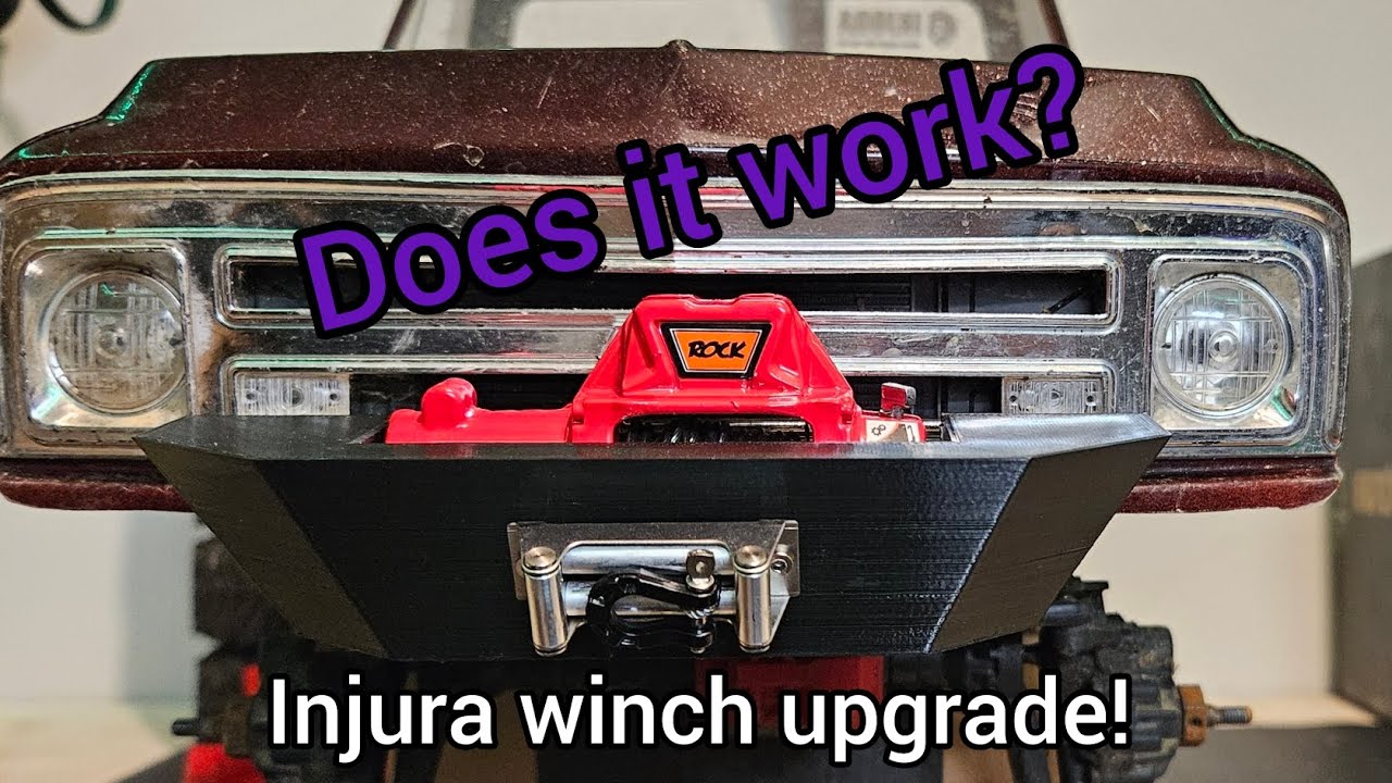 Trx4 Winch Upgrade!
