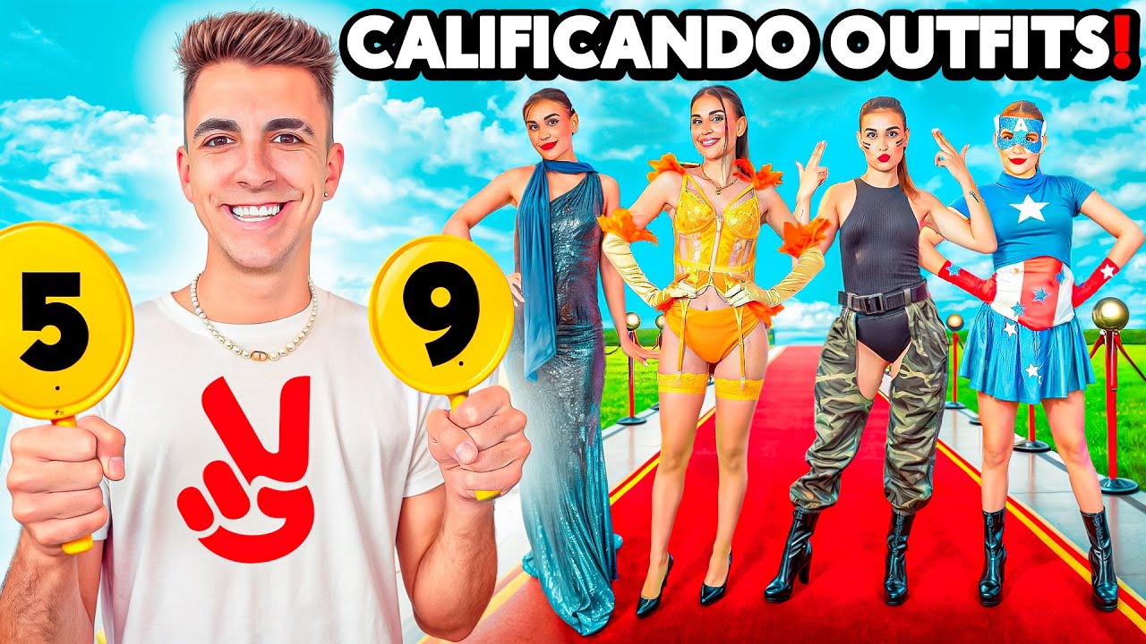 PUNTUANDO LOS OUTFITS DE MI NOVIA! *reto extremo!*