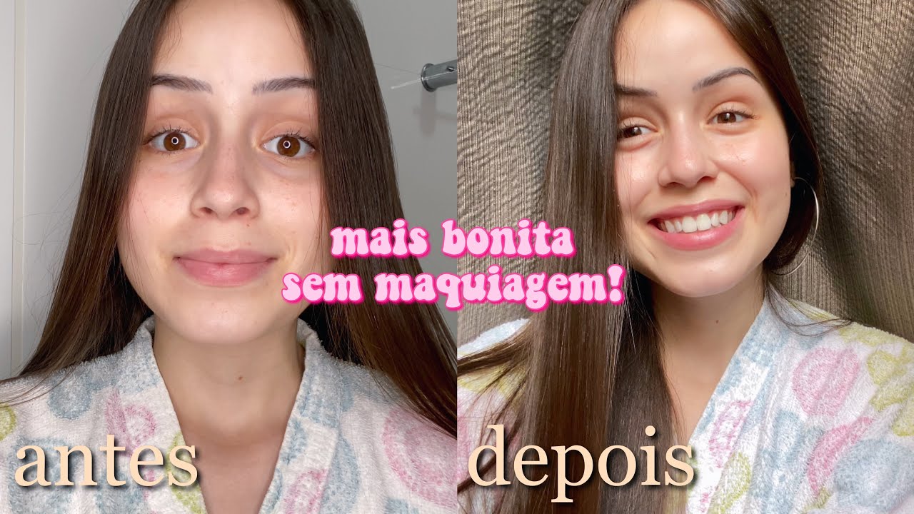 Como ser mais bonita naturalmente sendo pobre e sem maquiagem - GLOW UP na aparência