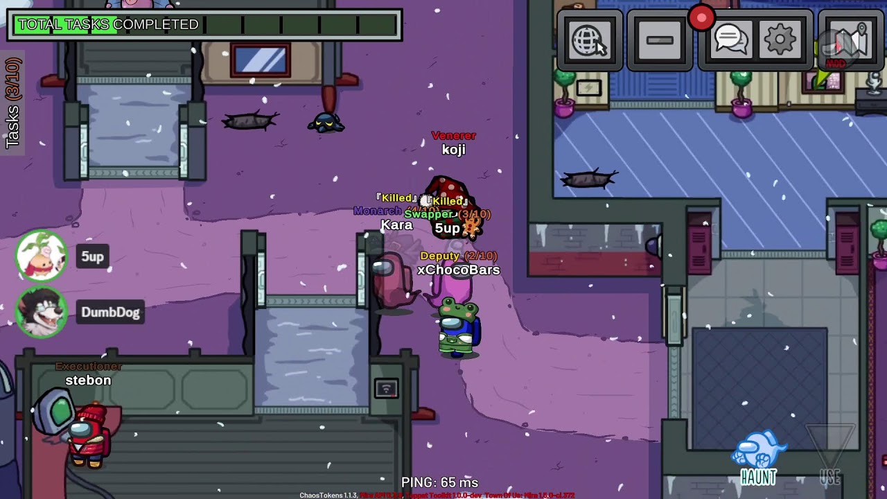 The first Among us lobby of the year