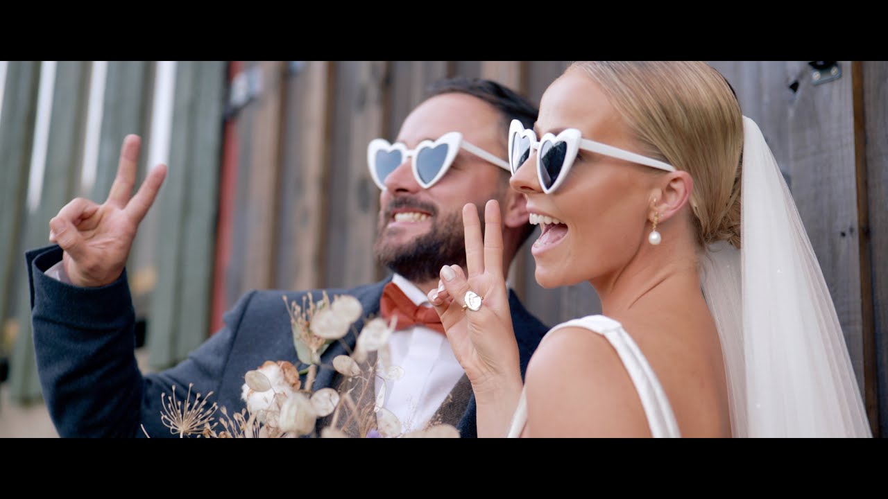 Sugarloaf Barn Wedding Film - Sally & Toby