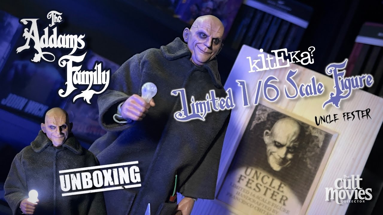 AMAZING!!! UNCLE FESTER Limited 1/6 Scale Custom Figure from The Addams Family (1991) | UNBOXING |