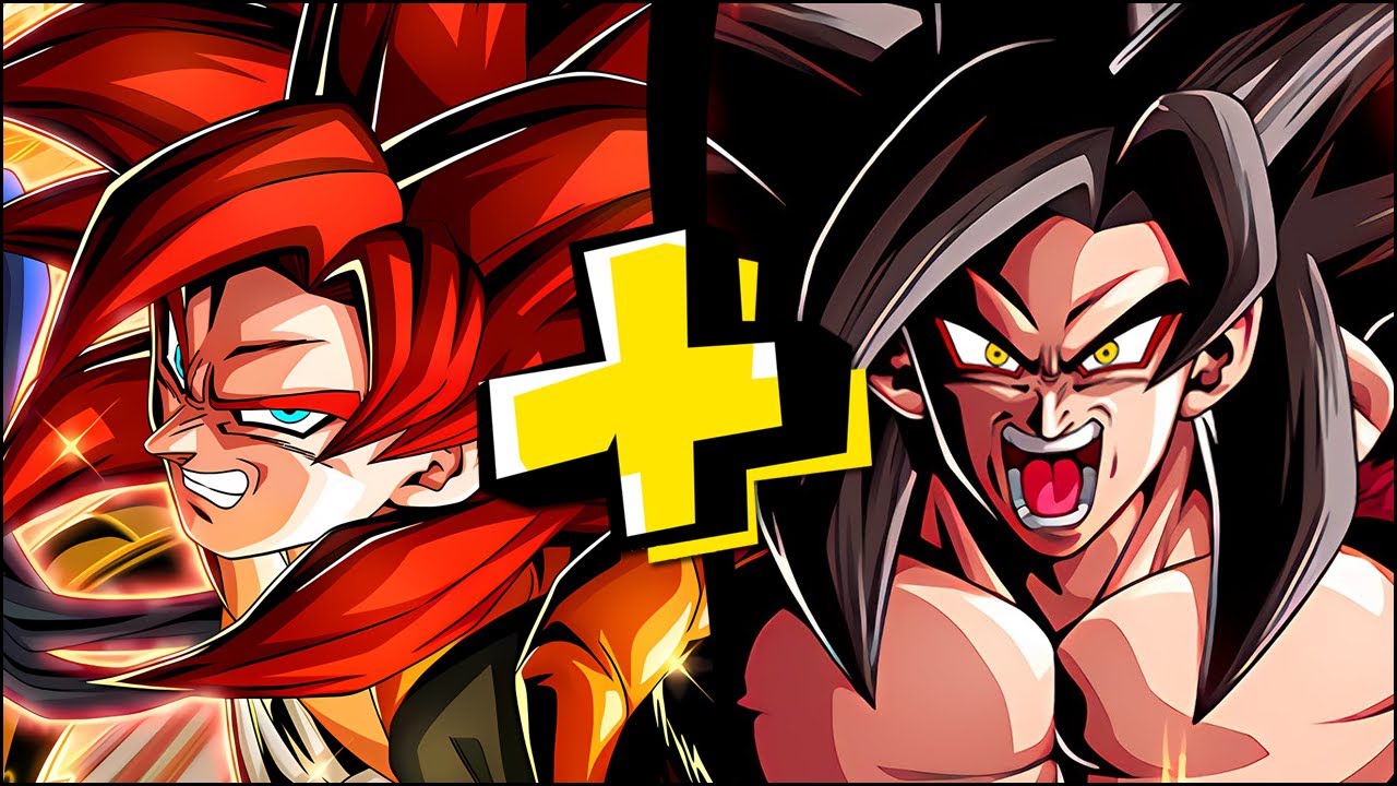CARNIVAL LR AGL SSJ4 GOGETA + INT LR FULL POWER SSJ4 GOKU! (DBZ: Dokkan Battle)