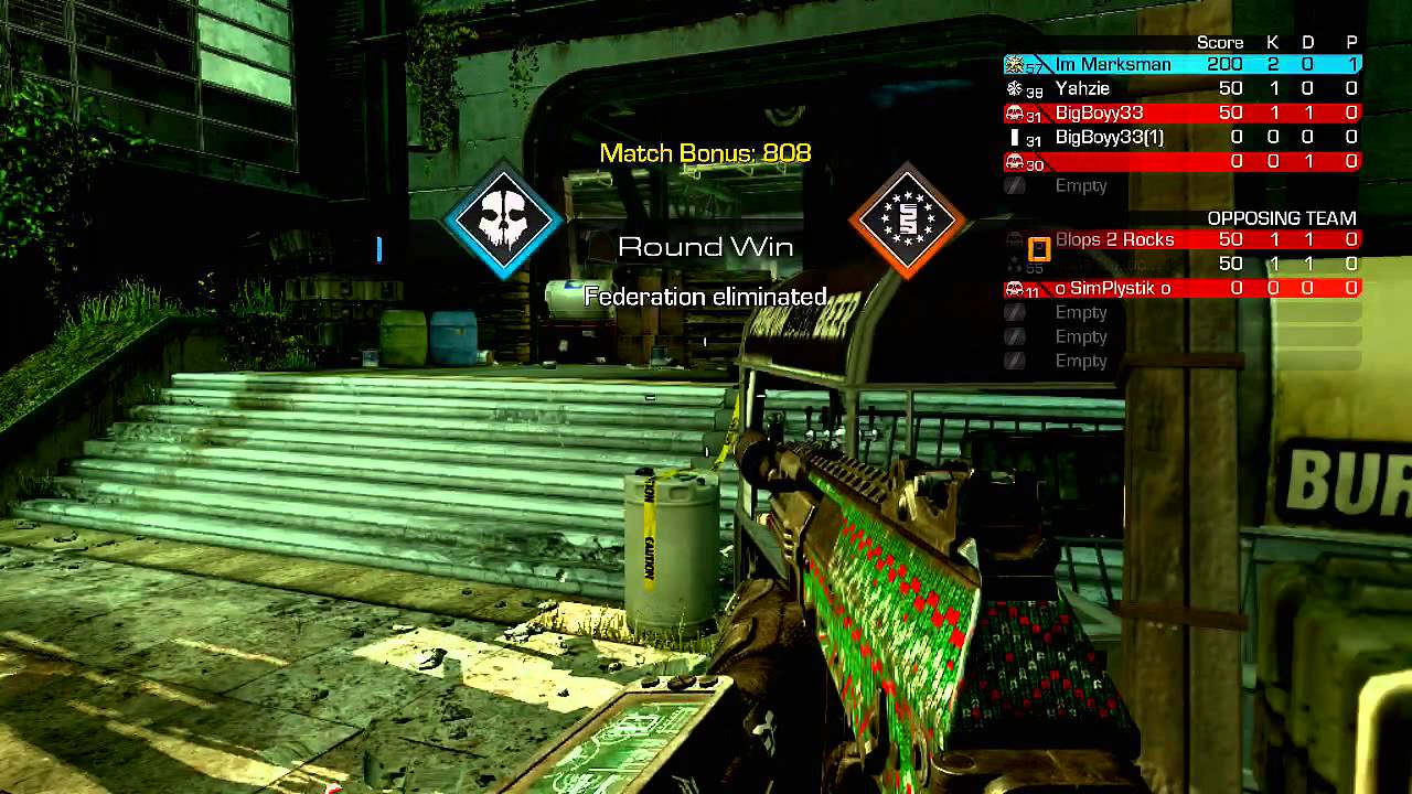 CoD Ghosts SnD | Happy New Year, I'm a jerk face
