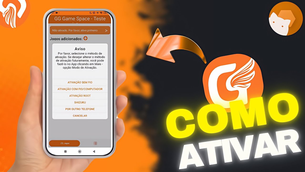 2 MÉTODOS DE COMO ATIVAR O NOVO GG GAMES ESPACE NO CELULAR !!!