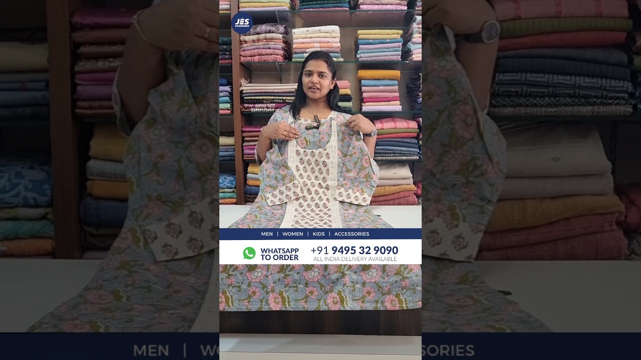 Printed cotton fabrics Top and Bottom #shortsvideo