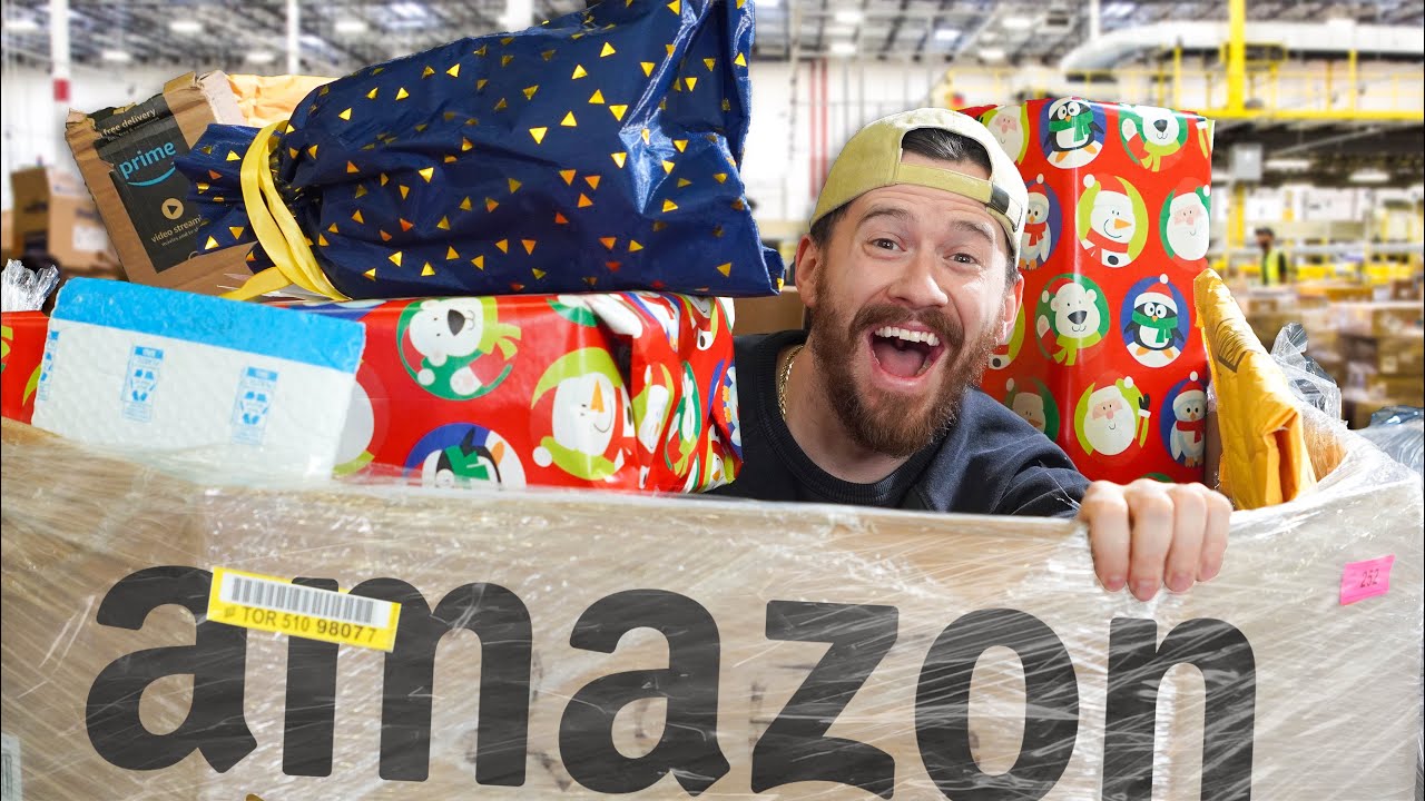 I Bought An Amazon RETURN PALLET and found this.. (CHRISTMAS RETURNS)
