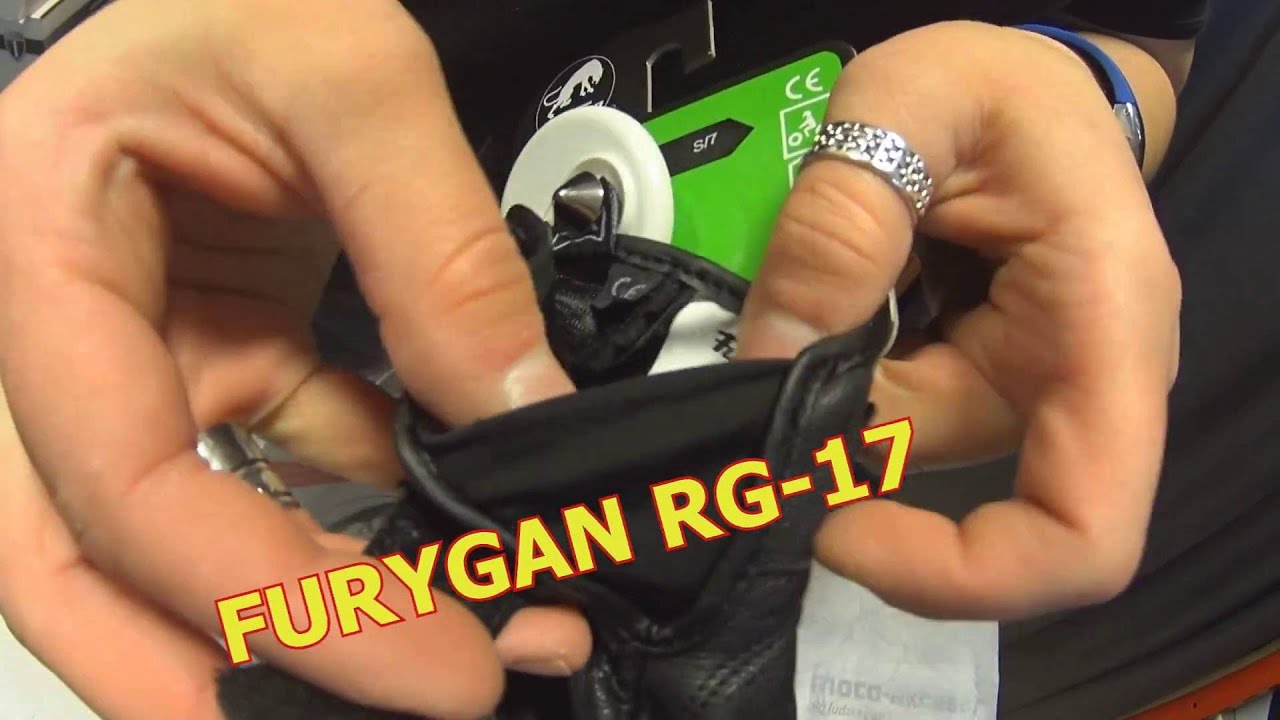 Rękawice motocyklowe FURYGAN RG-17 dobra ochrona Motocyklisty !