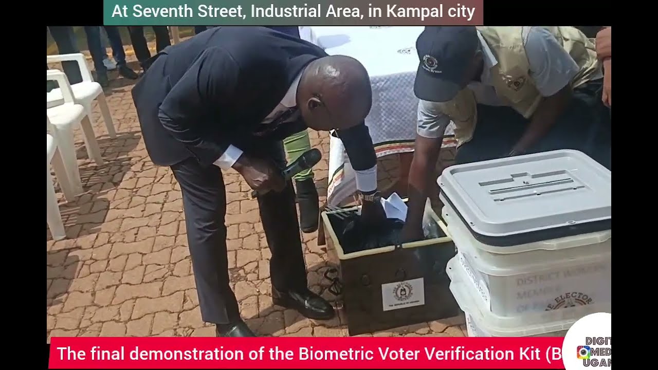 Uganda Electra commission failed yes or No?!final demonstration of the Biometric Voter Verification!