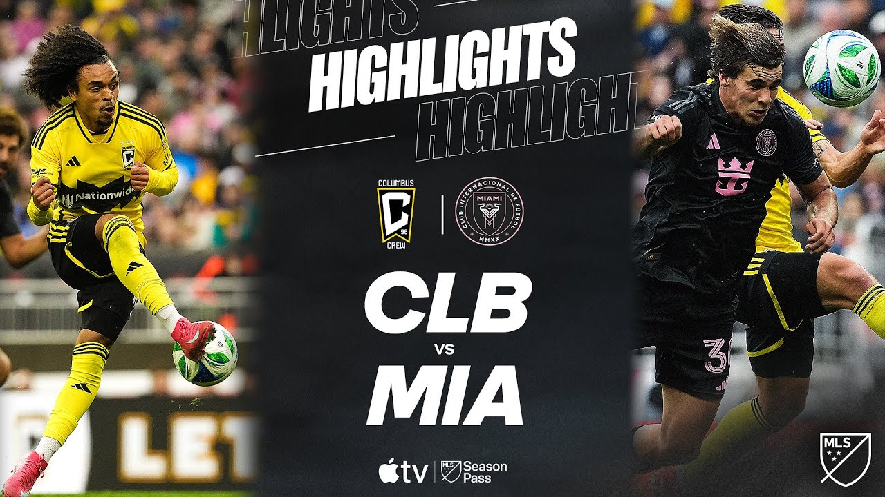 Columbus Crew vs. Inter Miami CF | Full Match Highlights | 60K Crowd at Huntington Bank Field!