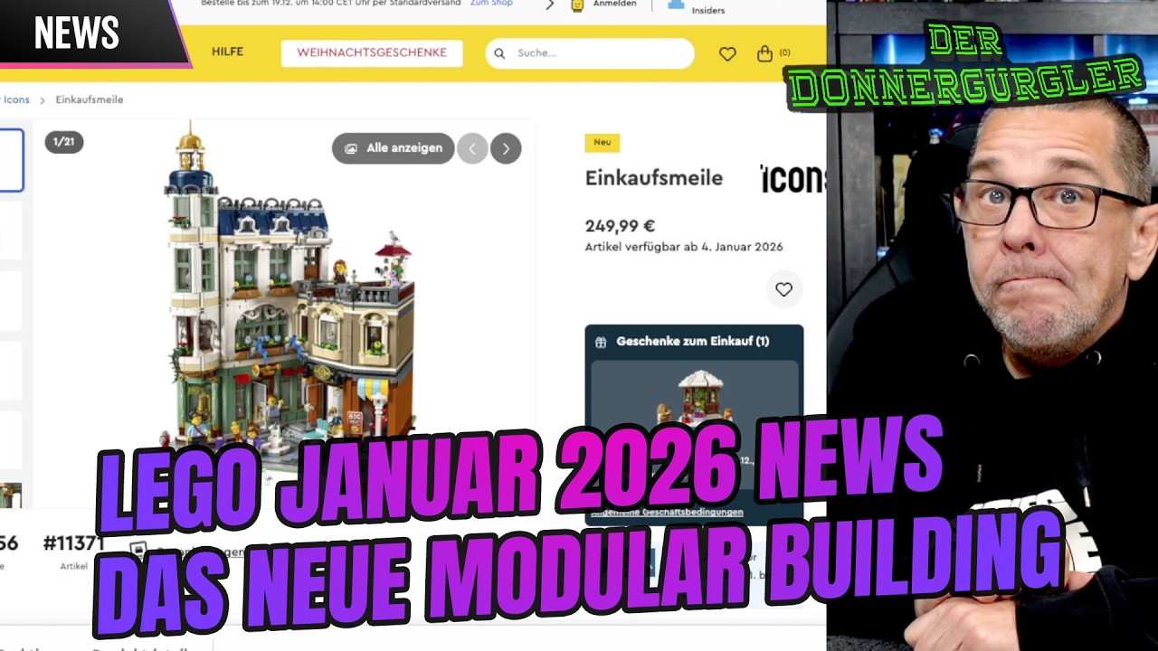 Lego Januar 2026 Ankündigungen - Das Lego Modular Building wird schon wieder teurer ...