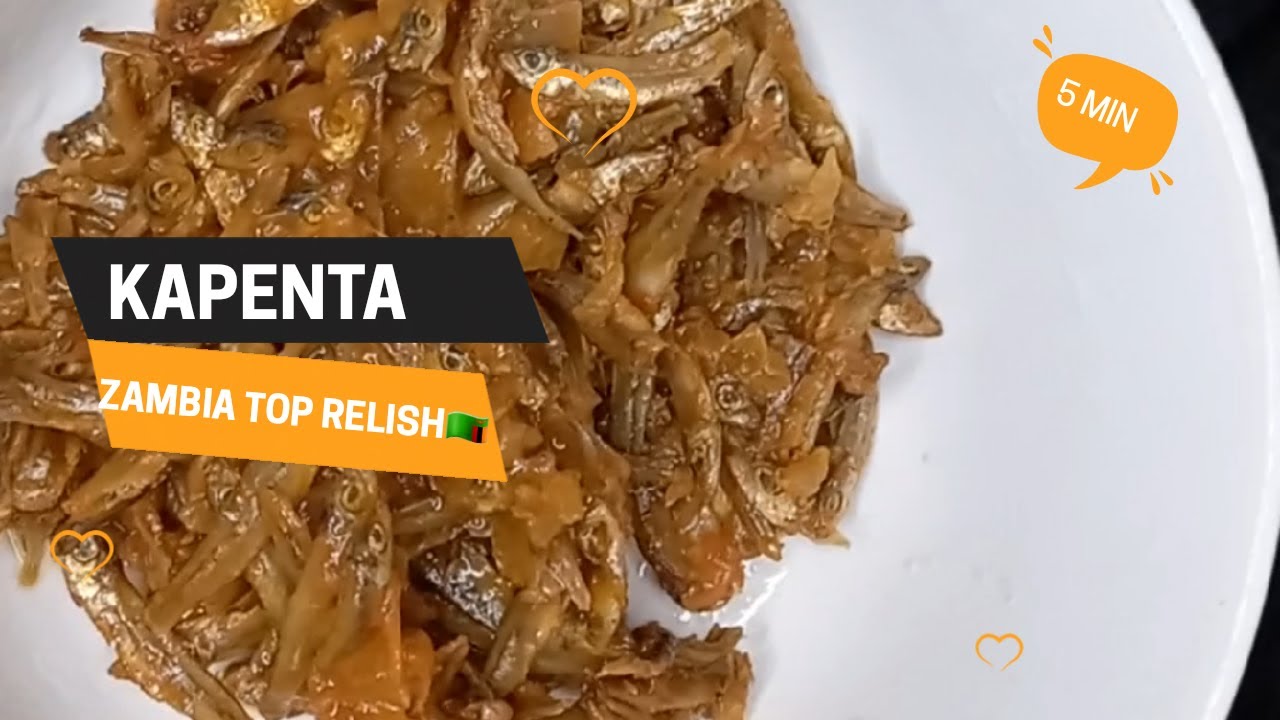 Zambia Kapenta - Most Eaten Relish | Simple and Quick to Make