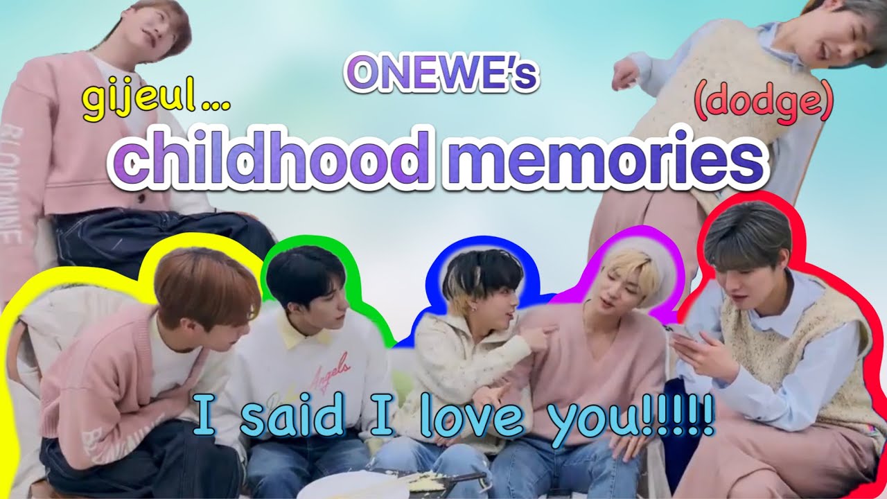 [ONEWE/SUB] ONEWE's water fight | childhood traumas (part 3)