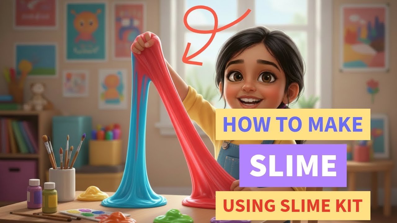 Slime Making with Arisha 🫧