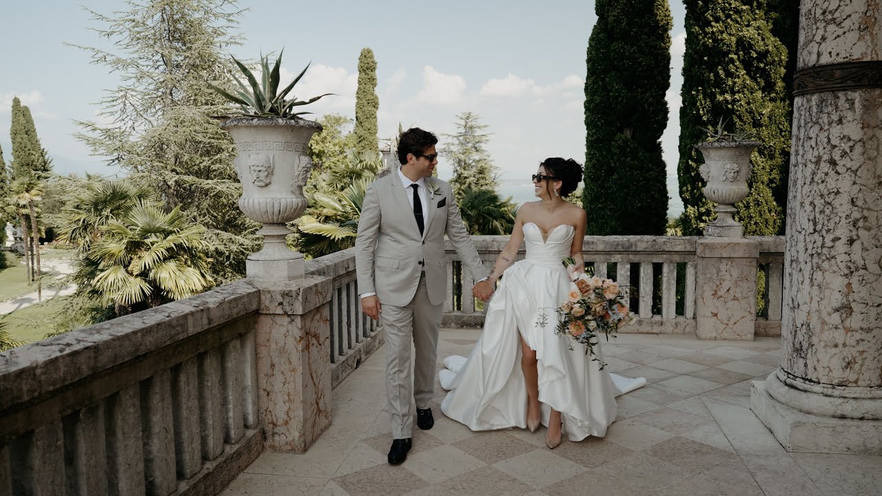 Wedding Videography Lake Garda, Italy // Villa Cortine Palace Hotel