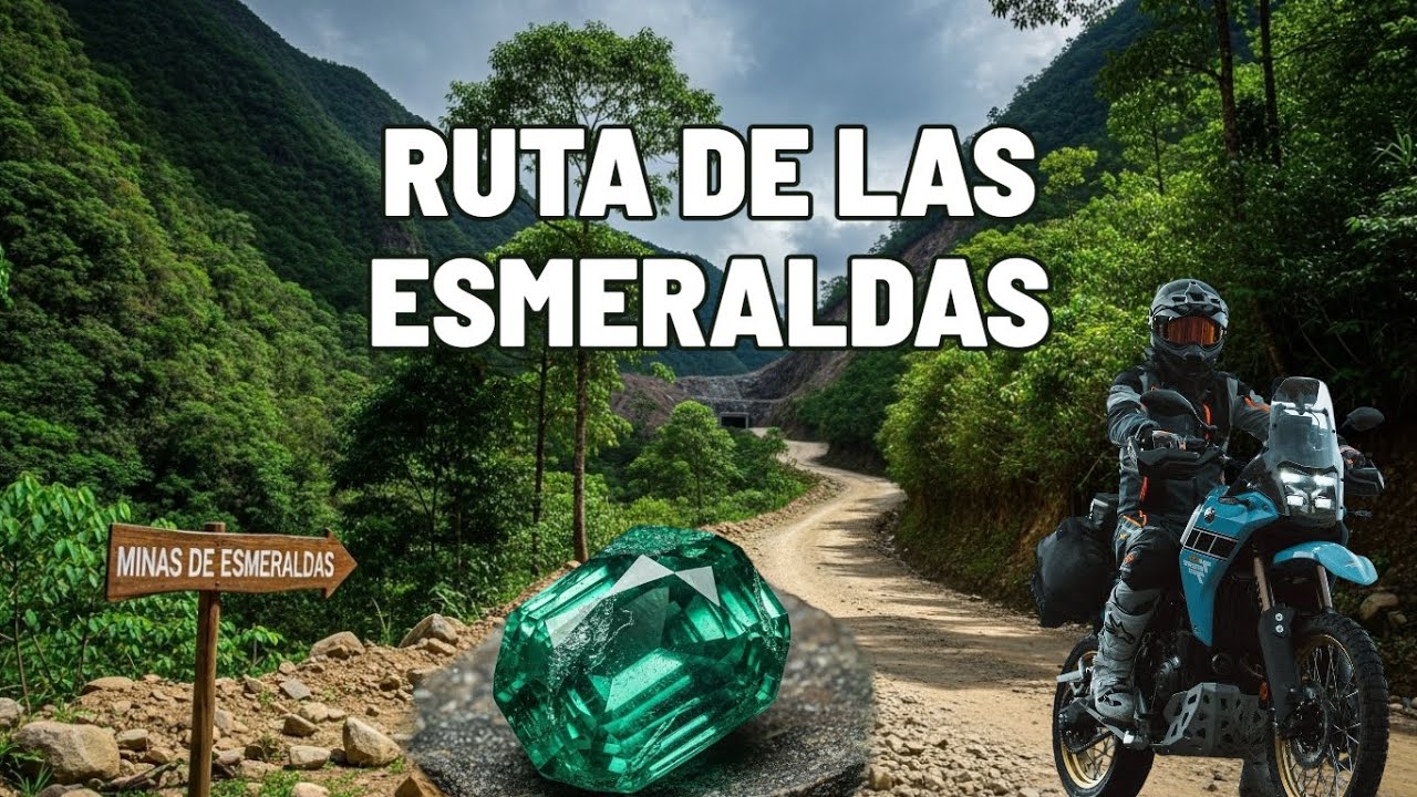 Conociendo la carretera de la minas de esmeraldas en Muzo Boyacá | Tour de esmeraldas | Documental 