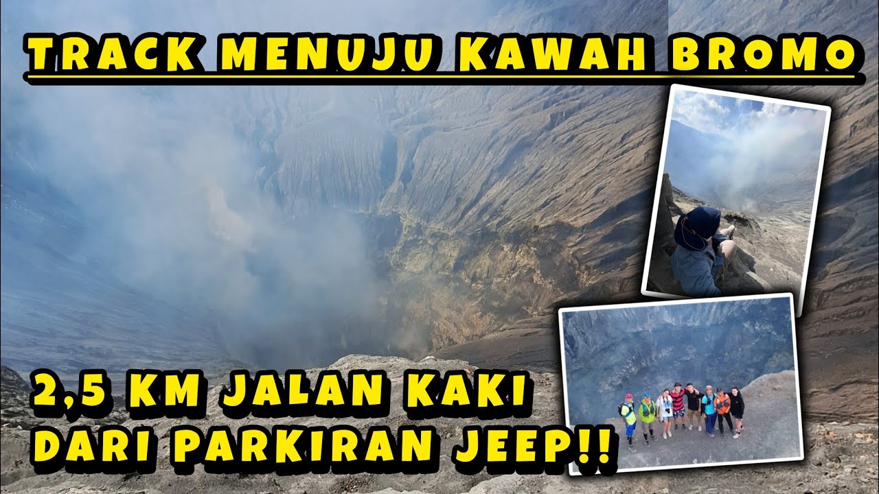 JALAN MENUJU KAWAH GUNUNG BROMO