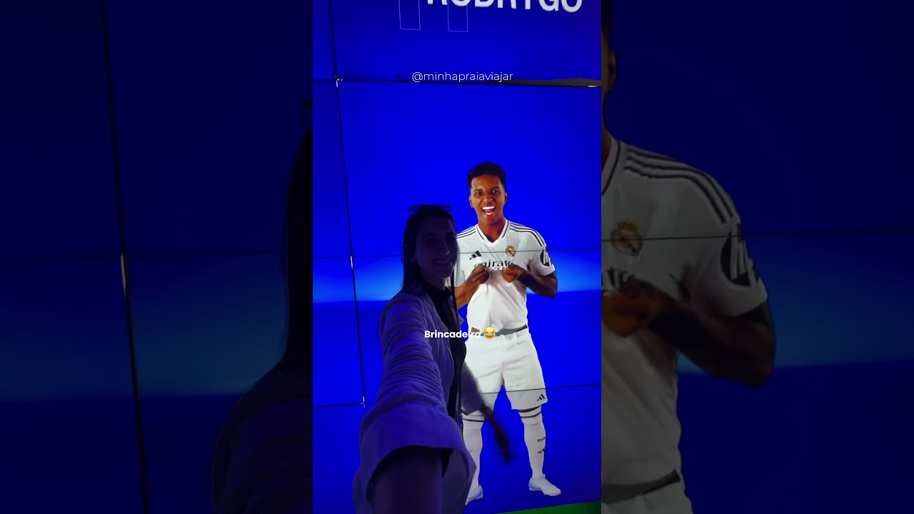 Conheci o est&aacute;dio do real Madrid na Espanha! Vem ver como &eacute; a visita no est&aacute;dio Santiago Bernabeu