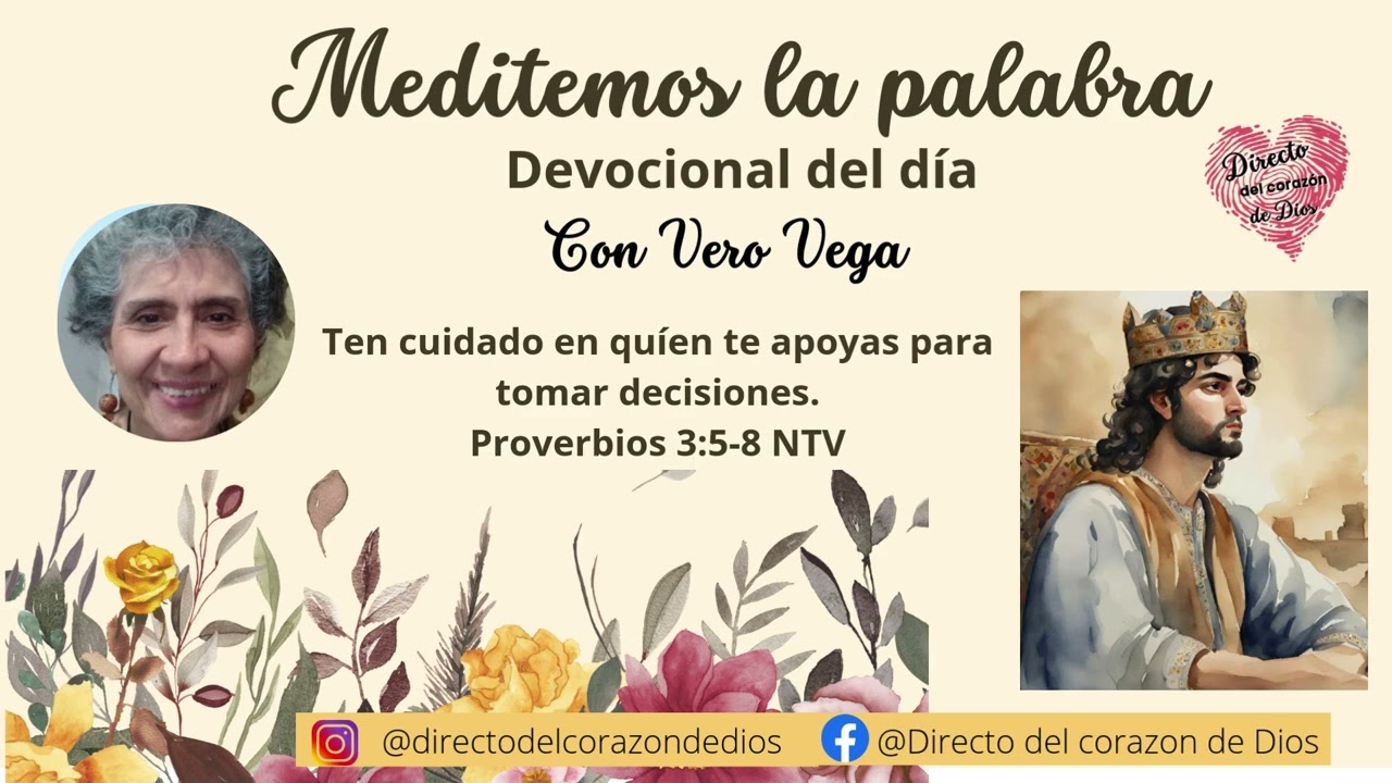 Ten cuidado en quíen te apoyas para tomar decisiones