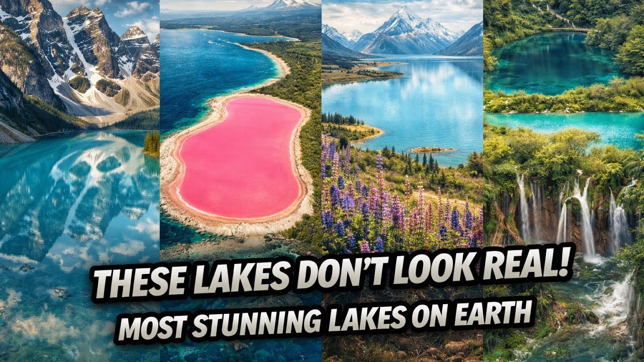 Top 10 Scenic Lakes Around the Globe 🌏 