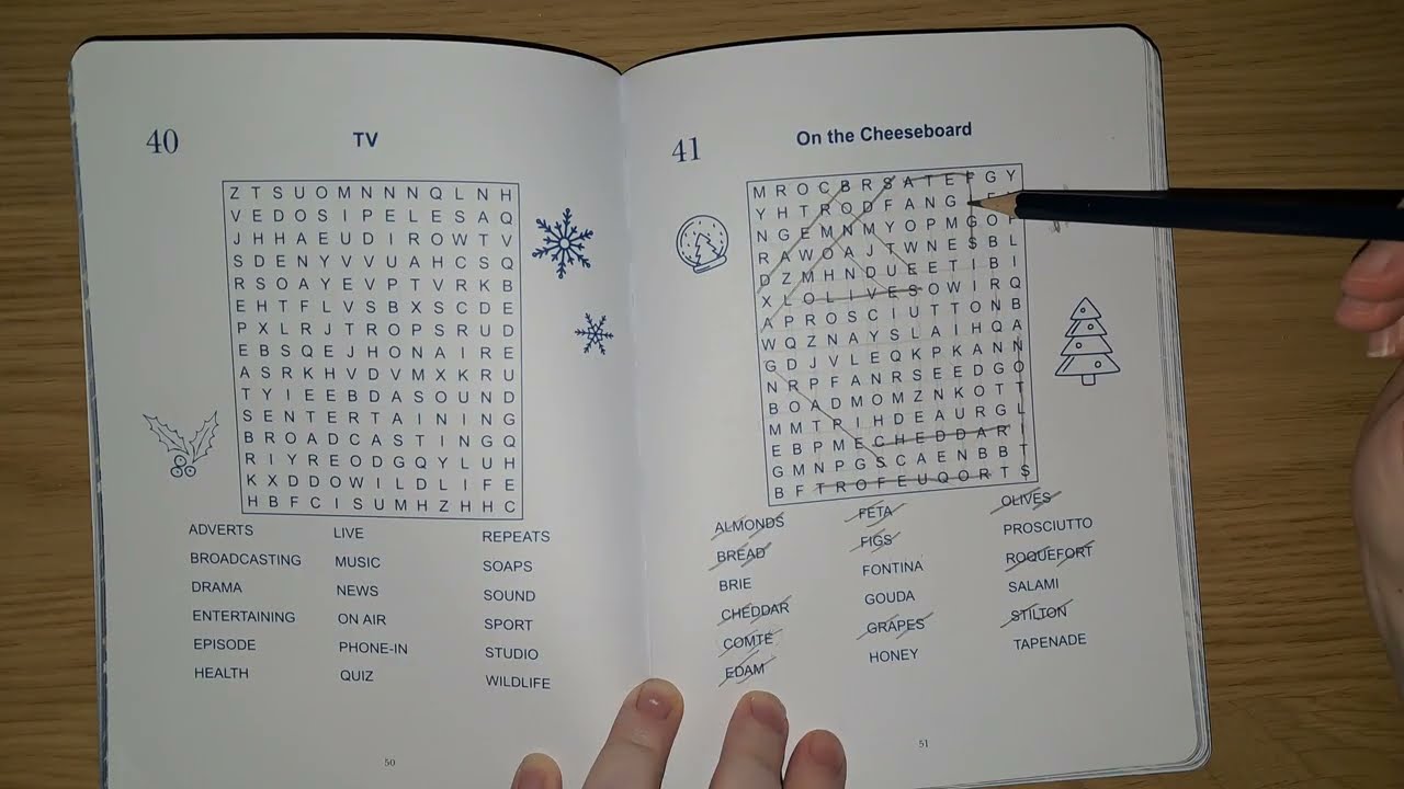 ASMR Softly Spoken Wordsearch