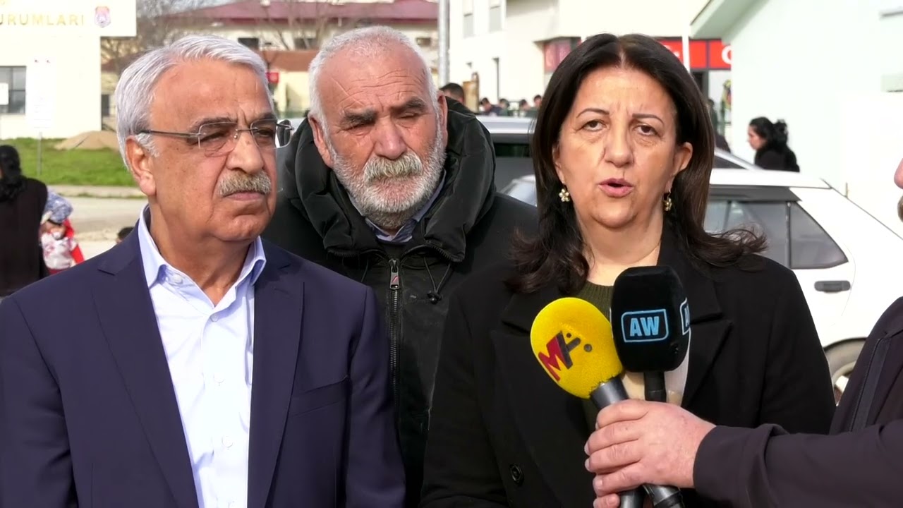 DEM Parti İmralı Heyeti Demirtaş'ı ziyaret etti
