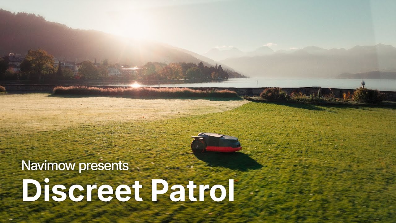 Discreet Patrol - Schadau Castle with Navimow