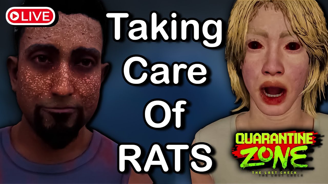 Taking care of the zombie Rats.
