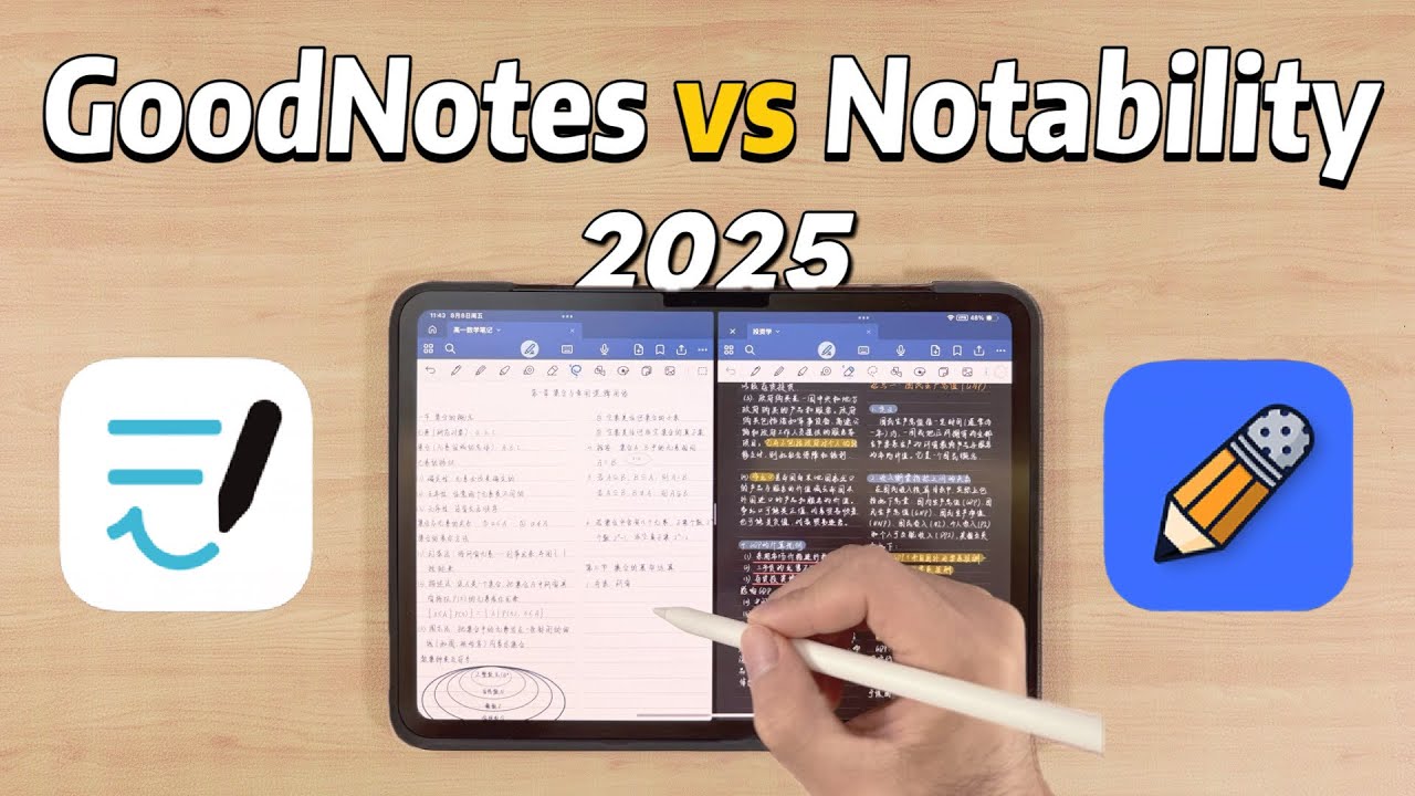 GoodNotes vs Notability (2025) | Which Note-Taking App is Better?