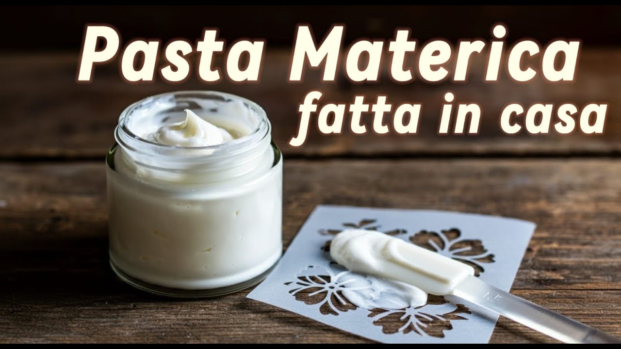 Come fare in casa una pasta materica low cost!
