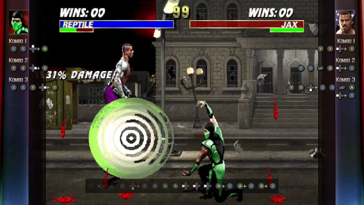 Подробное руководство по прохождению игры за Рептилию — руководство по игре Ultimate Mortal Komba...