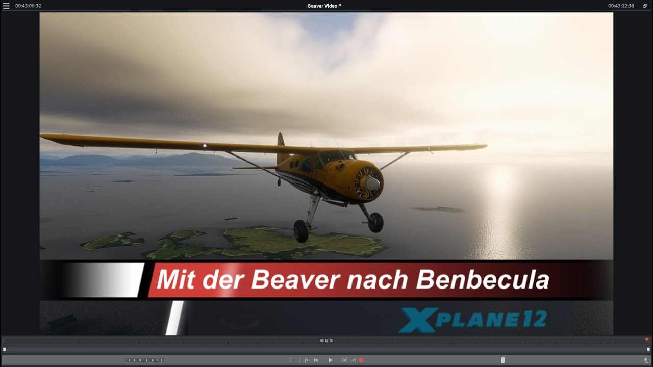 X-Plane12 - Mit der Beaver nach Benbecula