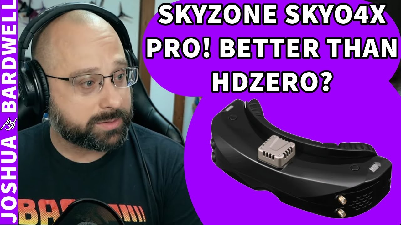 Skyzone SkyO4X Pro! Смогут ли они превзойти очки HDZero? &mdash; Вопросы FPV